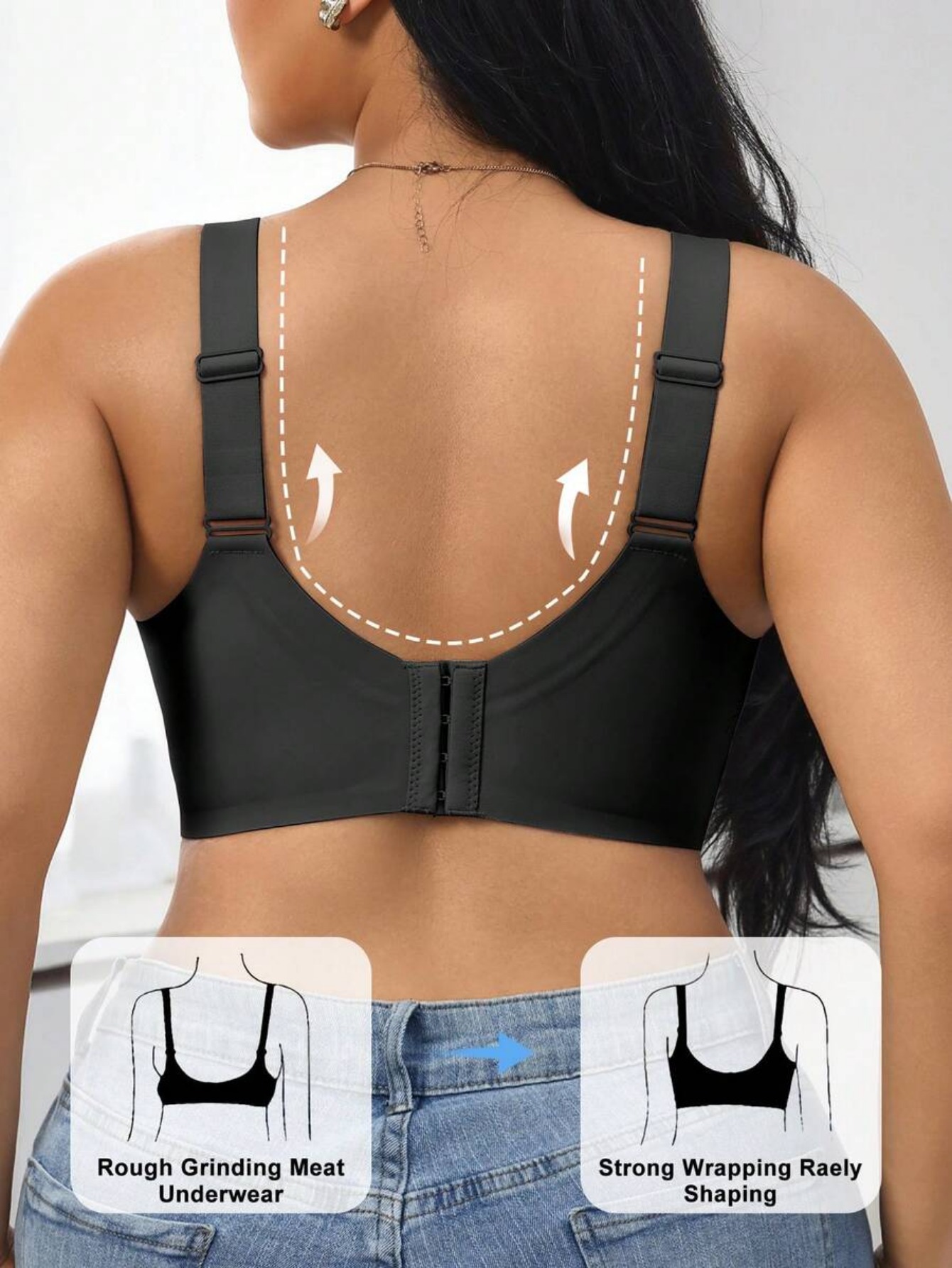 Women's High Support Sports Br - Wirefree Bra Comfort review and price